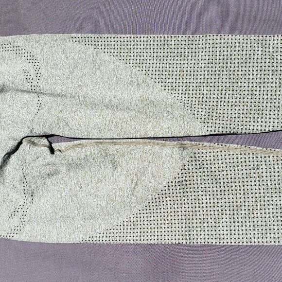 Seamless Leggings Smile Contour High Waist Workout Gym Yoga Pants Green NWT - Picture 11 of 11